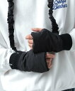 【SALE/54%OFF】BAYFLOW ストラップショルダー中綿グローブ ベイフロー ファッション雑貨 手袋 ベージュ ブラック