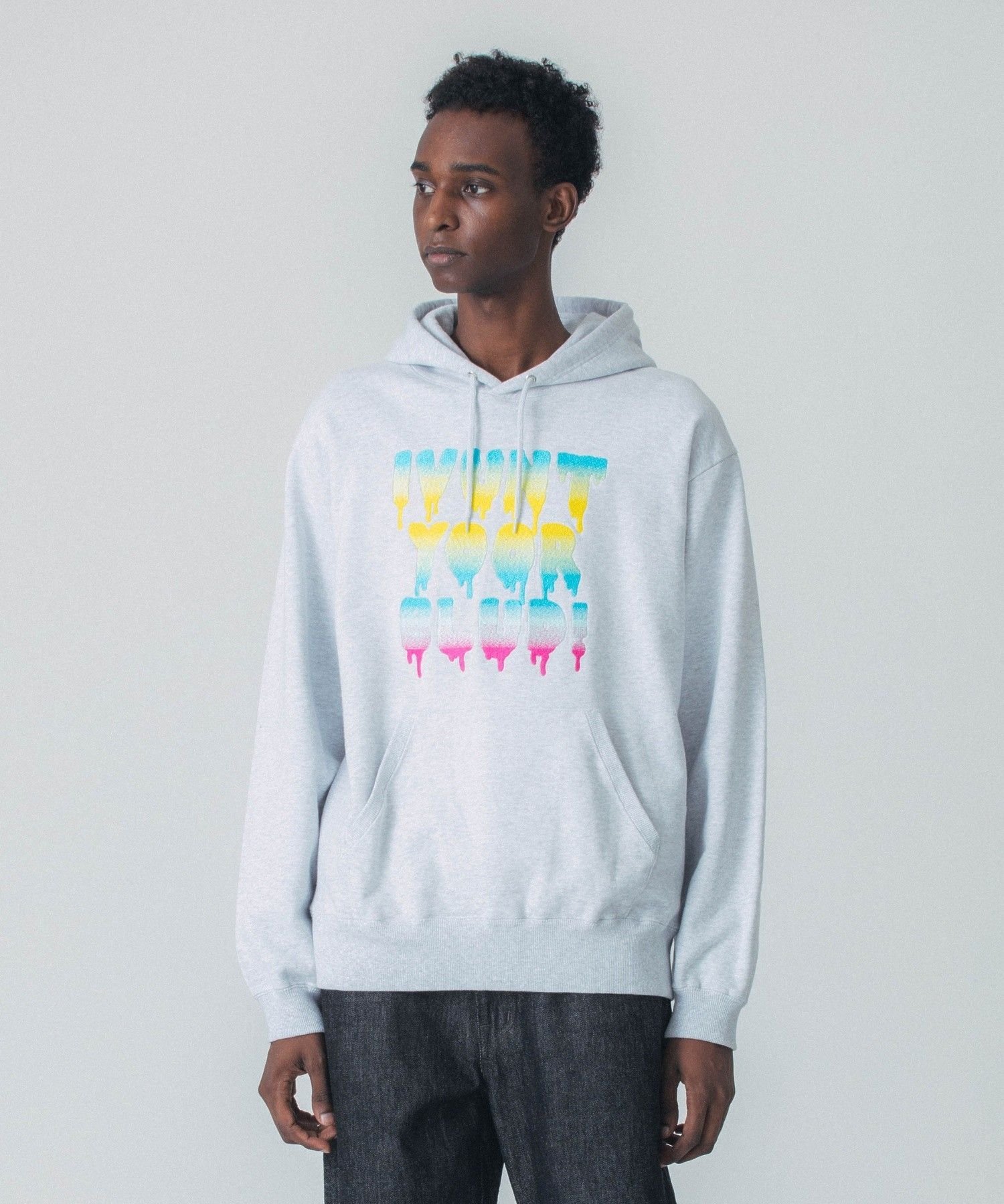 【SALE／40%OFF】SILAS GRADATION EMBROIDERY HOODIE サイラス トップス スウェット・トレーナー ブラック グレー【送料無料】