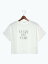 【SALE/40%OFF】Te chichi TERRASSE 【接触冷感】箔プリントクロップドTシャツ テチチ トップス カットソー・Tシャツ グレー ゴールド シルバー 1,980円