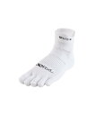 R×L アールエル RxL SOCKS RNS5004 EVO-FM 5本指 ミドル丈 ローラ 靴下・レッグウェア 靴下 ネイビー ホワイト