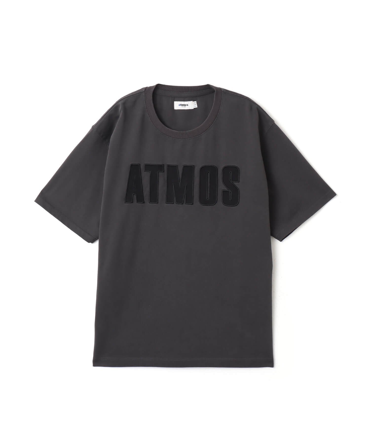 atmos atmos Denim Logo T-shirt LIGHT BLACK アトモス トップス カットソー・Tシャツ ブラック
