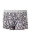 EPOCA UOMO 【日本製】サークルプリントボクサーパンツ エポカ インナー・ルームウェア その他のインナー・ルームウェア ネイビー グレー【送料無料】