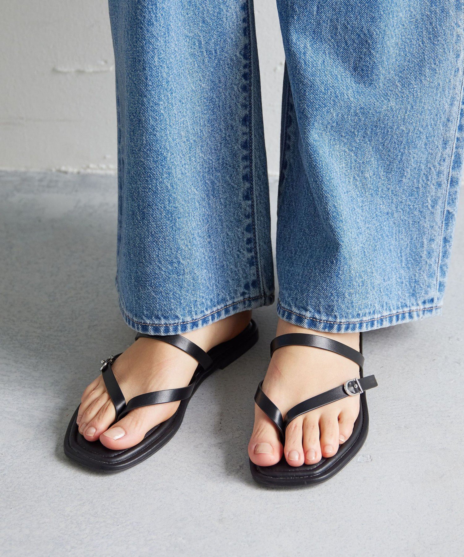 【SALE／40%OFF】UNITED ARROWS green label relaxing トライアングル トング サンダル ユナイテッドアローズ グリーンレーベルリラクシング シューズ・靴 サンダル グリーン ブラック ブラウン【送料無料】