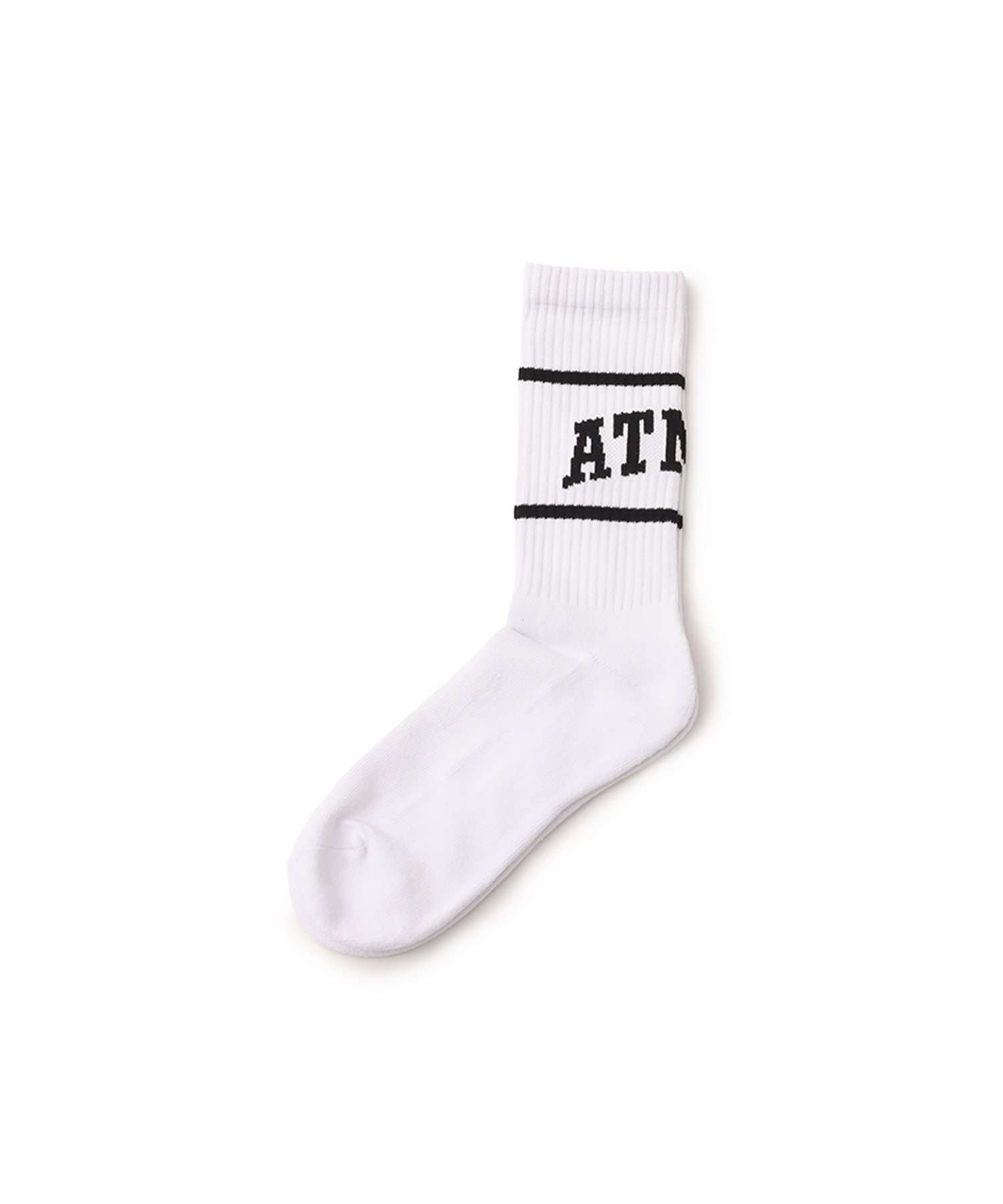 atmos atmos College Logo Line Socks WHITE アトモス 靴下・レッグウェア 靴下 ホワイト