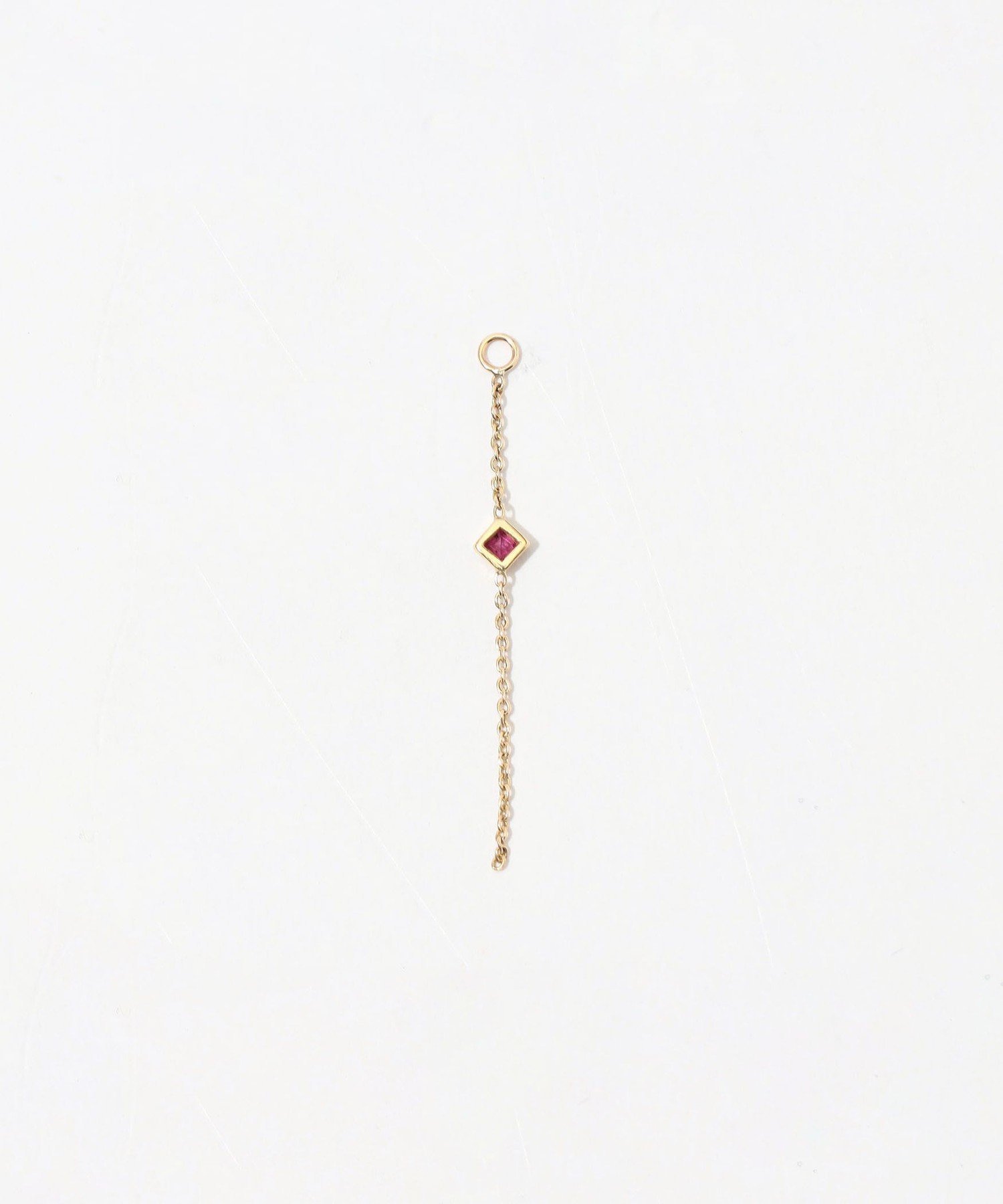 TOMORROWLAND GOODS Metier Single Princess Gems 片耳ピアスチャーム トゥモローランド アクセサリー・腕時計 その他のアクセサリー・腕時計 ピンク