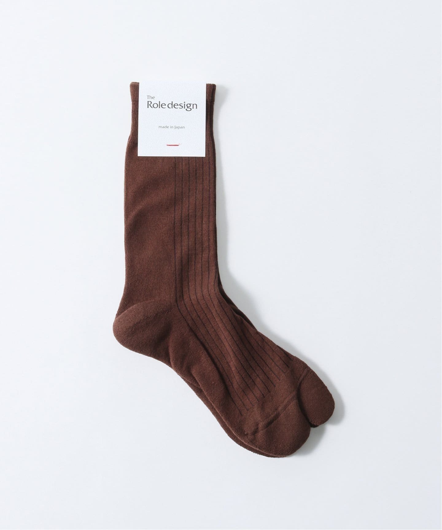 EDIFICE THE ROLE DESIGN /  ǥPLANE RIB SOCKS MENS ǥե å  ֥饦 