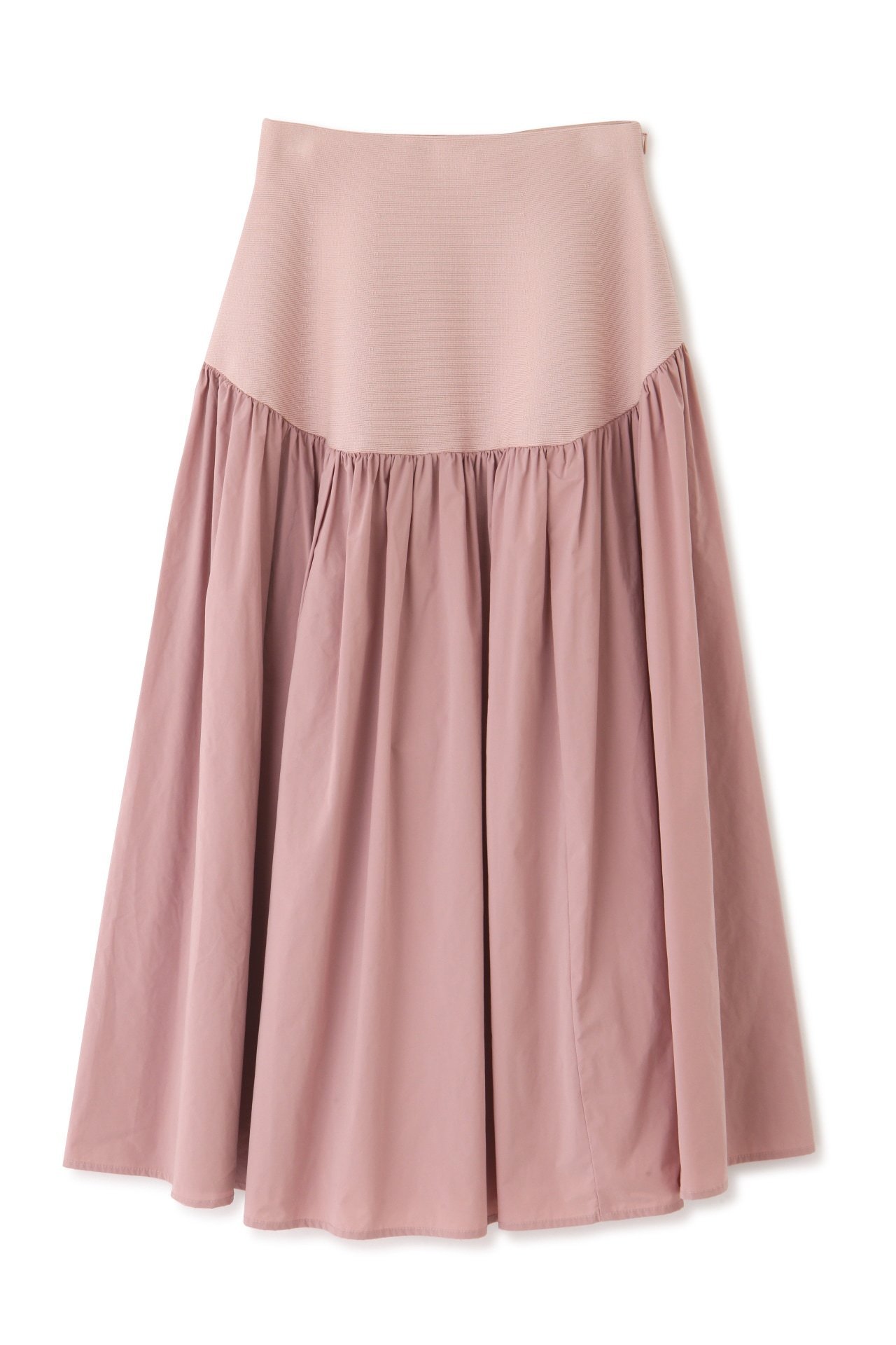 【SALE／60%OFF】JILL STUART ◆ニットドッキングタフタスカート ジルスチュアート スカート その他のスカート ピンク ブラック【送料無料】