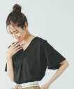 【SALE/20%OFF】GLOBAL WORK リッチクリーンVネックプルオーバー/289387 グローバルワーク トップス カットソー・Tシャツ ブラック ホワイト ネイビー