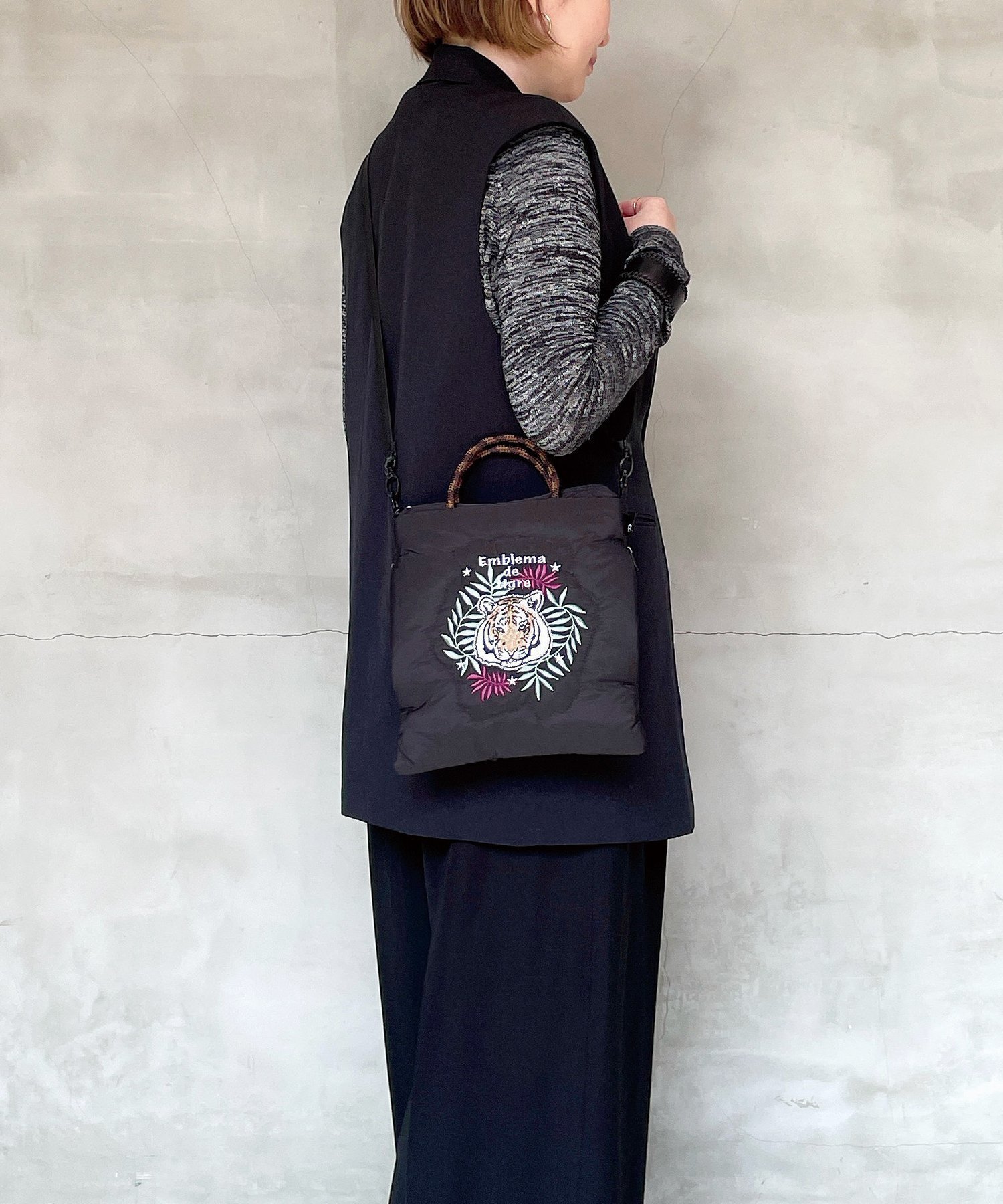 ROOTOTE ルートート rootote6842 FE.サコッシュ.broderie-A ローラ バッグ ショルダーバッグ