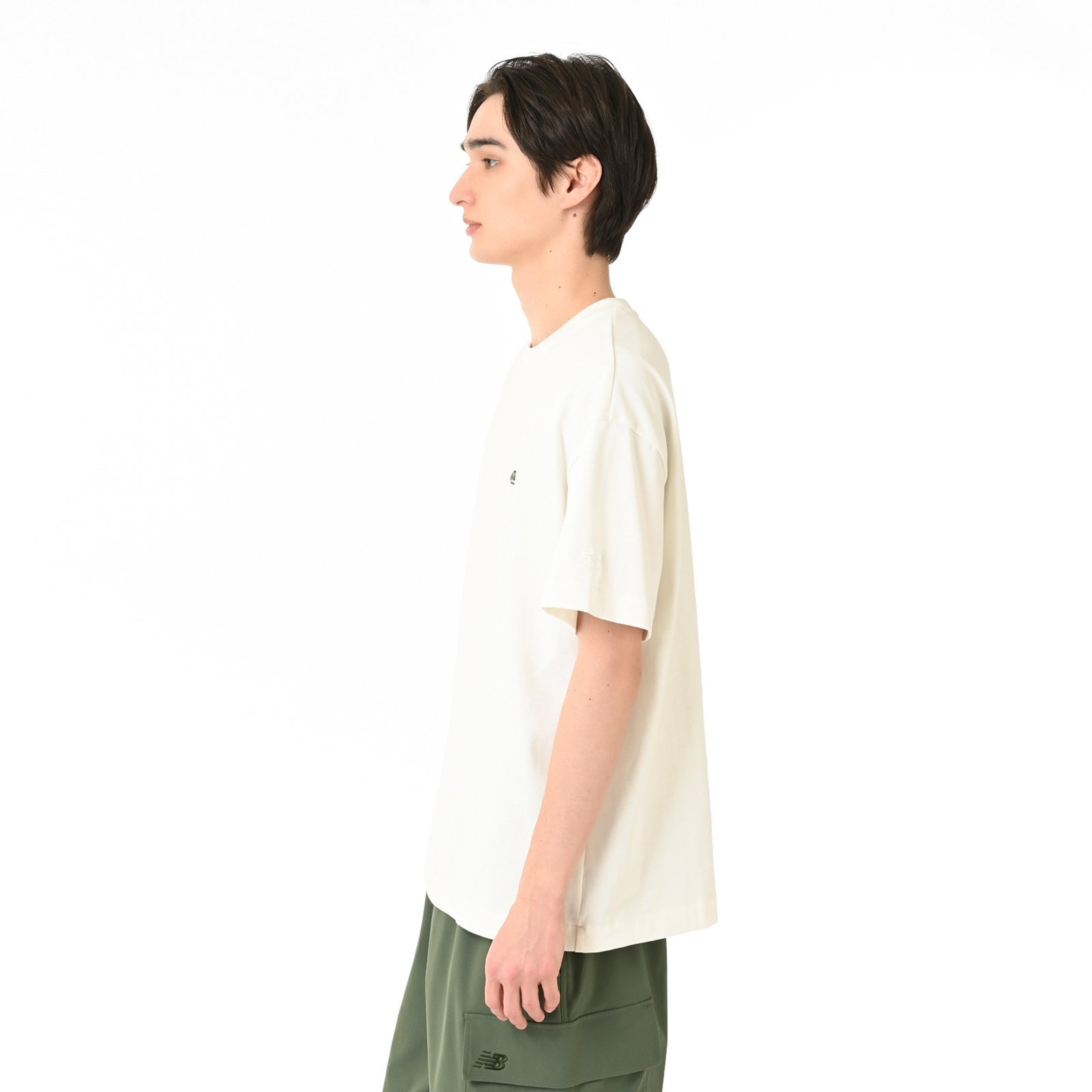 シューパッチショートスリーブTシャツ ニューバランス トップス カットソー・Tシャツ