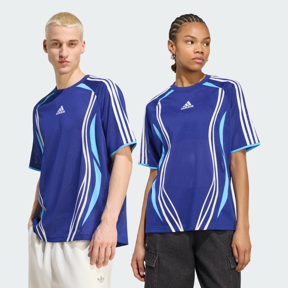 adidas 【公式】アディダス adidas 返品可 チームガイスト メッシュジャージ アディダス トップス カットソー・Tシャツ ブルー【送料無料】