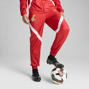 PUMA メンズ サッカー ガーナ プレマッチ ウーブン パンツ プーマ パンツ その他のパンツ レッド【送料無料】