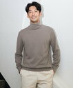 S.ESSENTIALS カシミヤシルクタートルニット(MEN'S) エス エッセンシャルズ トップス ニット グレー ブラック【送料無料】