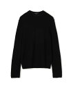 JAMES PERSE ソフトフェザーウェイトカシミヤ クルーネックプルオーバー MOKC3669 トゥモローランド トップス ニット ベージュ ブルー ブラッ...