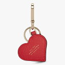 SMYTHSON Panama Heart Keyring スマイソン ファッション雑貨 チャーム・キーチェーン レッド【送料無料】