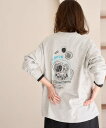 【SALE/50%OFF】studio CLIP ブレックファーストロングスリーブTシャツ スタディオクリップ トップス カットソー・Tシャツ(4)