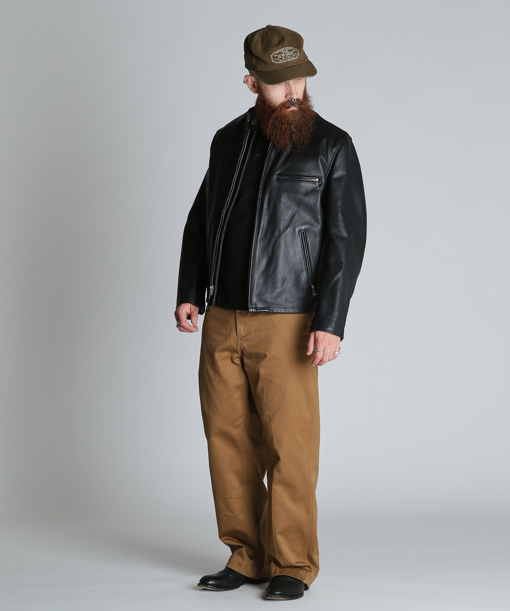 Schott 641RIDERS/641ライダース ショット ジャケット・アウター ライダースジャケット ブラック【送料無料】