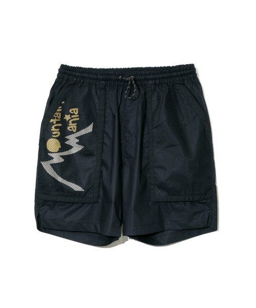 Mountain Mania MOUNTAIN MANIA/マウンテンマニア COOL ICON SHORTS (MENS) ゴースローキャラバン パンツ その他のパンツ グリーン ベージュ ネイビー