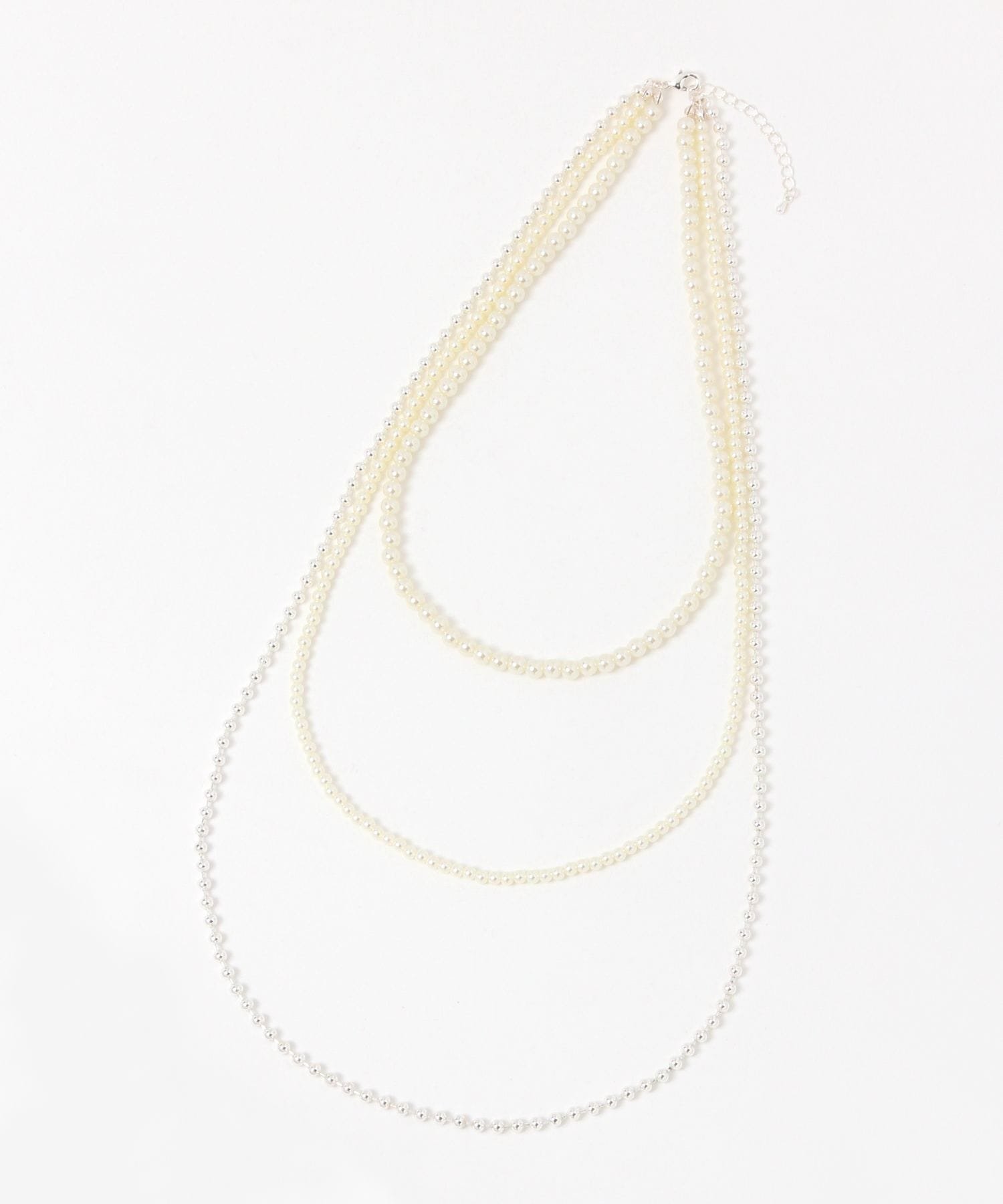 GLOBAL WORK アソート三連ネックレス/495430 グローバルワーク アクセサリー・腕時計 ネックレス シル..