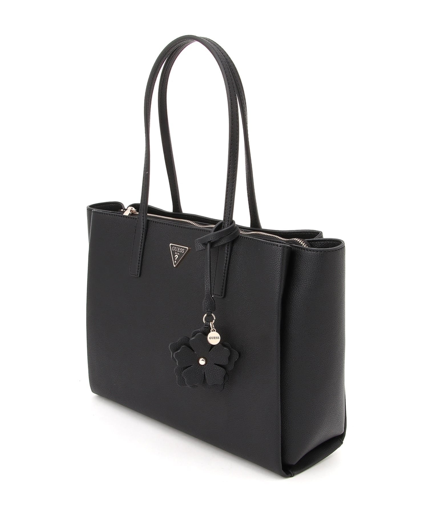 GUESS/(W)LUCCI Girlfriend Tote トートバッグ ゲス バッグ トートバッグ ブラウン ブラック