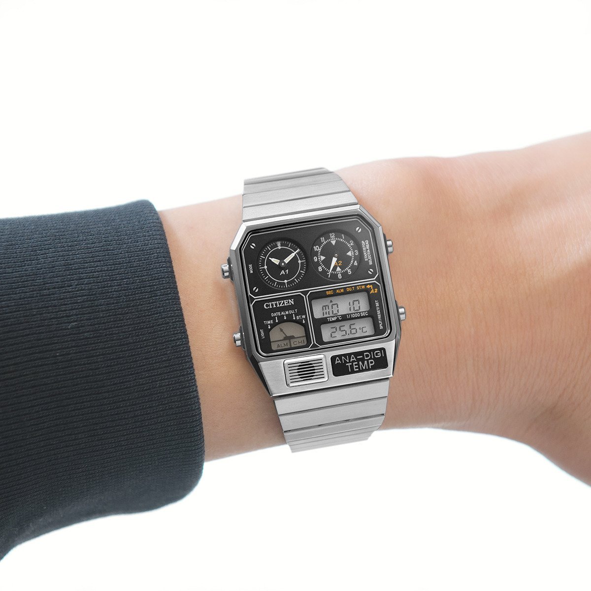 CITIZEN CITIZEN/(M)アナデジテンプ 特定店取扱モデル JG2101-78E シチズン アクセサリー 腕時計 腕時計 シルバー【送料無料】