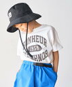 【SALE/50%OFF】ROPE' PICNIC KIDS 【KIDS】リンクコーデ/カレッジロゴTシャツ ロペピクニック トップス カットソー・Tシャツ ブ...