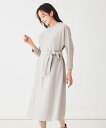 【SALE/50%OFF】UNTITLED 【日本製/きれい目/ベルト付】ミルドジャージワンピース アンタイトル ワンピース・ドレス その他のワンピース・ドレス...