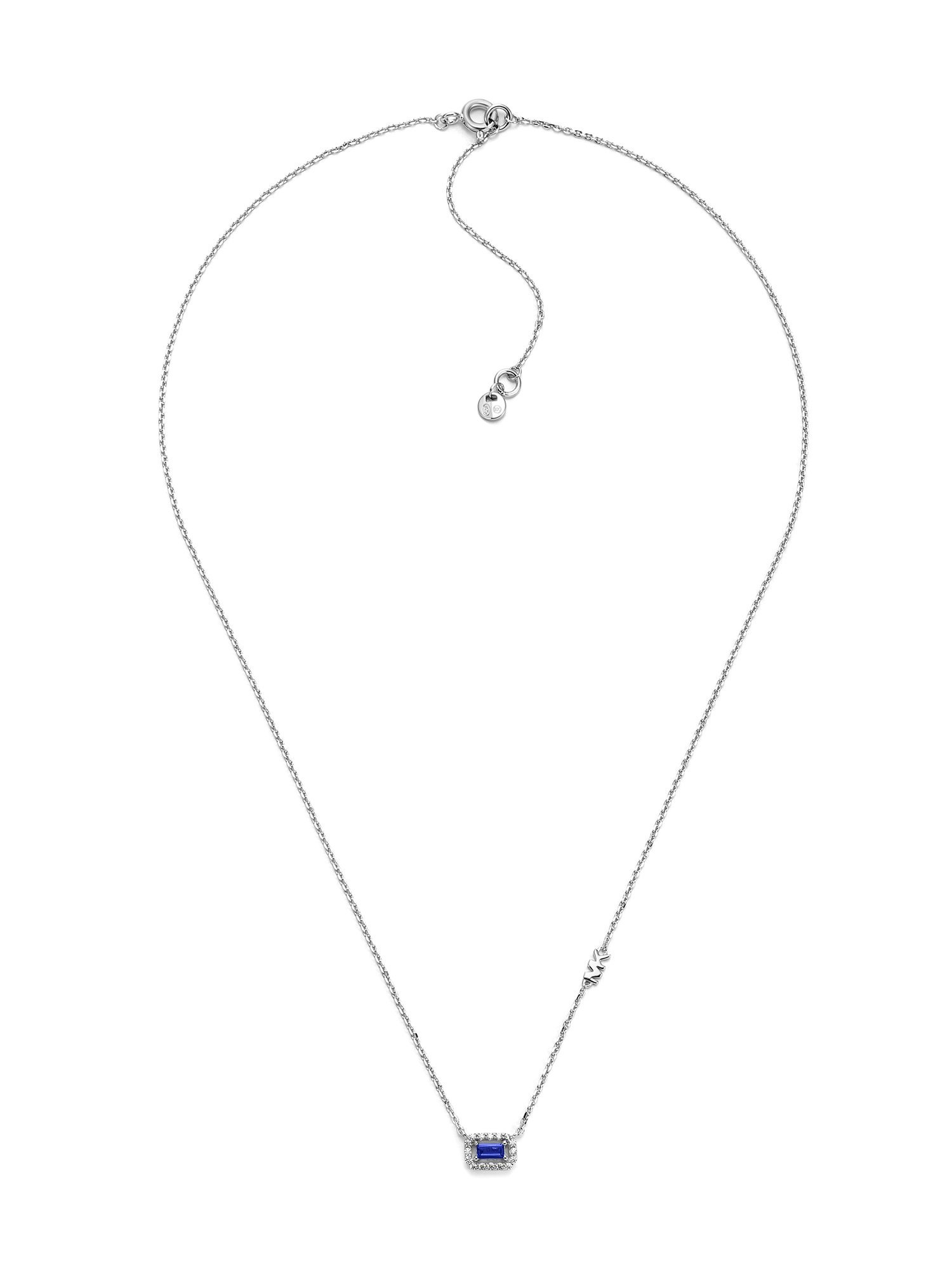 MICHAEL KORS マイケル・コース アクセサリー レディース ネックレス シルバー MKC1835040 ウォッチステーションインターナショナル アクセサリー・腕時計 ネックレス ブルー【送料無料】