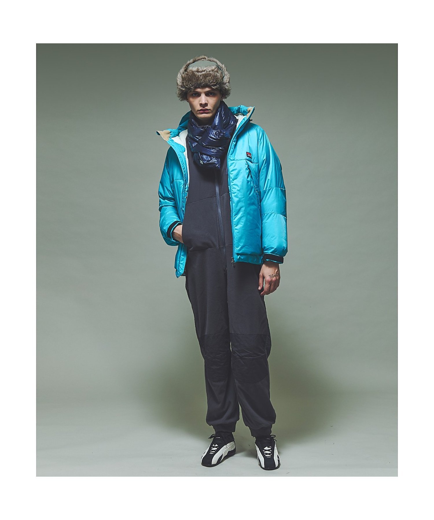 ABAHOUSE LASTWORD 【NANGA/ナンガ】AURORA TEX DOWN JACKET IBUKI/ アバハウス ジャケット・アウター ダウンジャケット・ダウンベスト ブルー ブラック【送料無料】