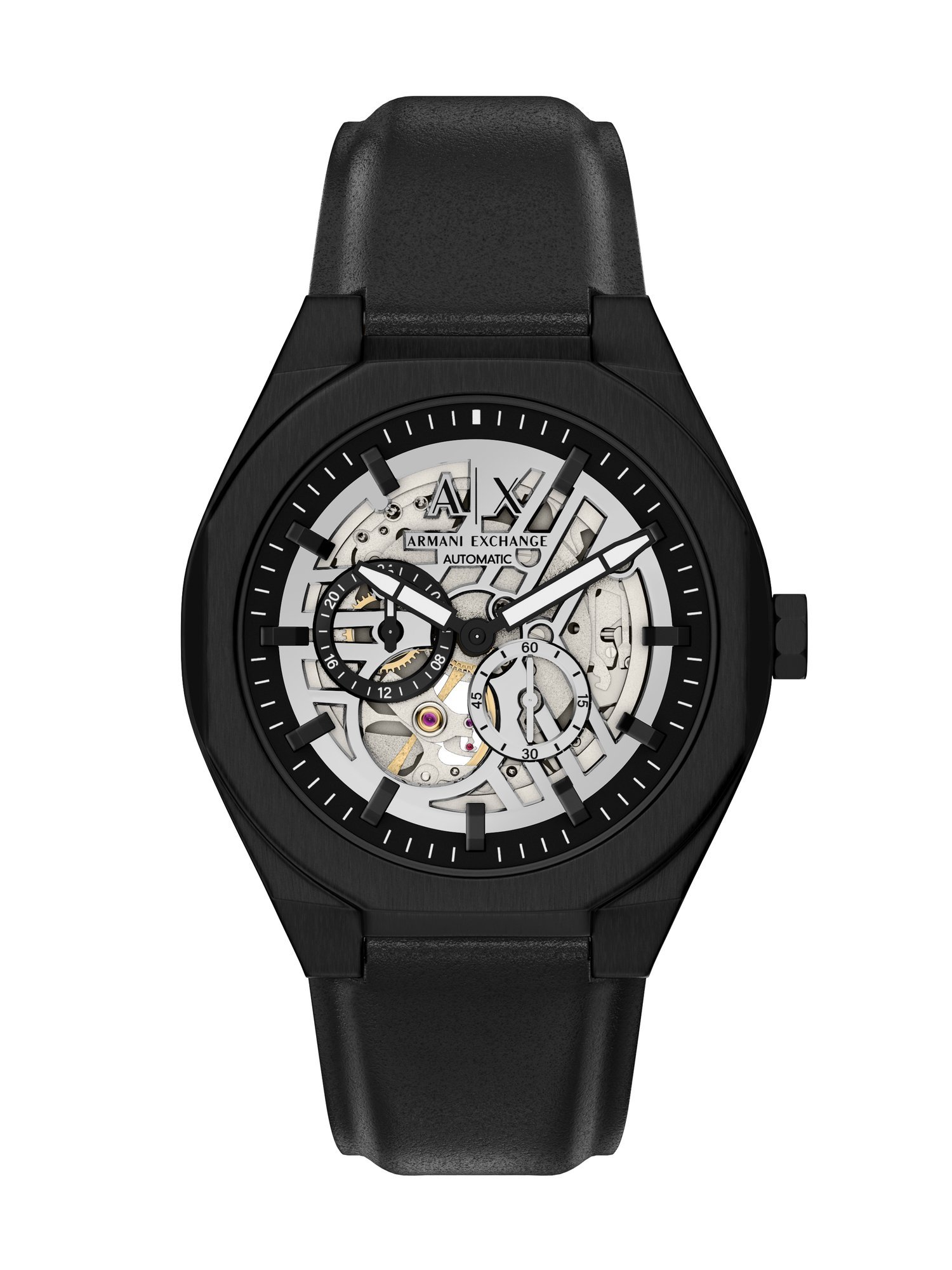 A｜X ARMANI EXCHANGE アルマーニ・エクスチェンジ 腕時計 メンズ アナログ レザー...