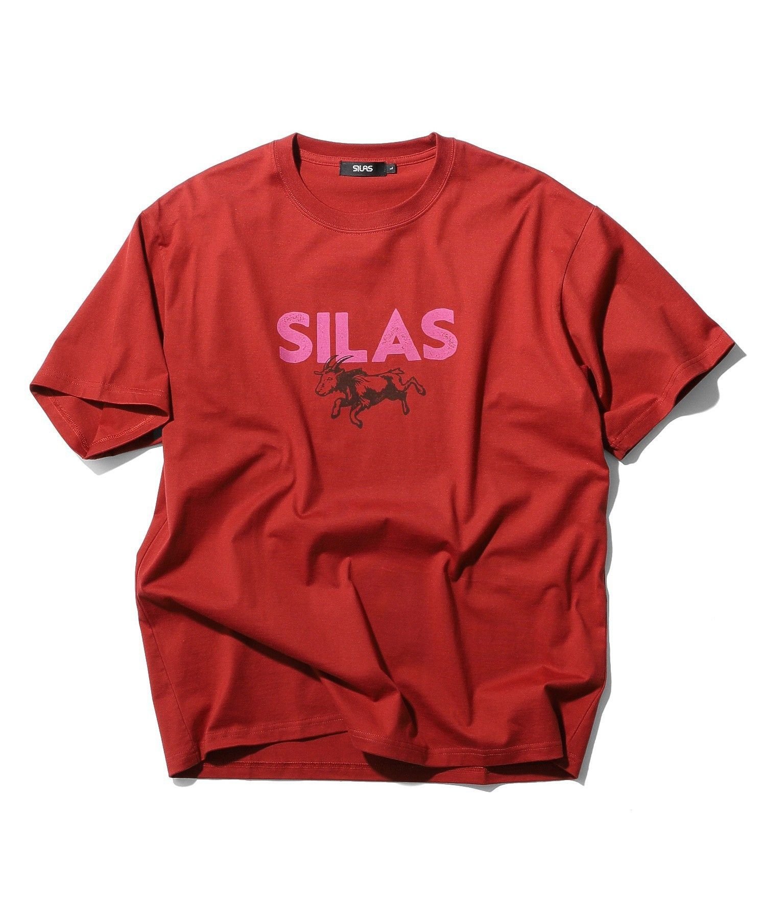 CAPRA S/S TEE サイラス トップス カットソー・Tシャツ ホワイト グリーン