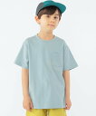 【SALE／10%OFF】SHIPS KIDS *SHIPS KIDS:100~160cm /＜家族おそろい＞SHIPS マイクロロゴ TEE シップス トップス カットソー・Tシャツ ブルー ホワイト ブラック ブラウン オレンジ グリーン ネイビー パープル