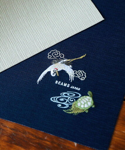 BEAMS JAPAN 縁起物 刺繍 ランチョンマット ビームス ジャパン インテリア・生活雑貨 その他のインテリア・生活雑貨 BEAMS JAPAN 縁起物 刺繍 ランチョンマット ビームス ジャパン インテリア・生活雑貨 その他のインテリア・生活雑貨