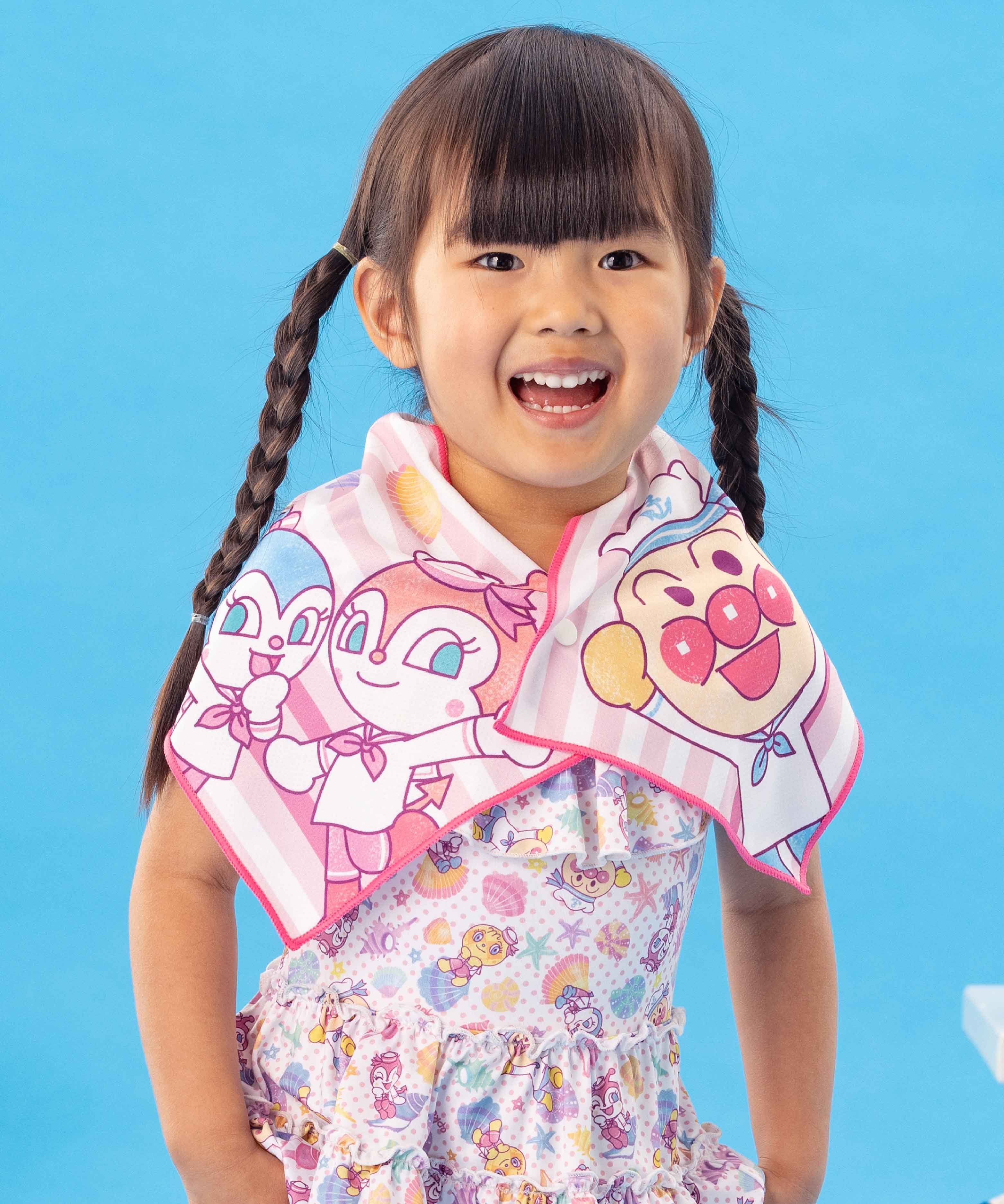 楽天Rakuten FashionANPANMAN KIDS COLLECTION APKC/（K）スーパークールマフラータオル アンパンマンキッズコレクション インテリア・生活雑貨 タオル ピンク ブルー