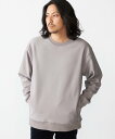 【SALE/50%OFF】SHIPS MEN SHIPS: フリース ボンディング カルゼ スウェット シップス トップス スウェット・トレーナー グリーン ブラック グレー【送料無料】(4)