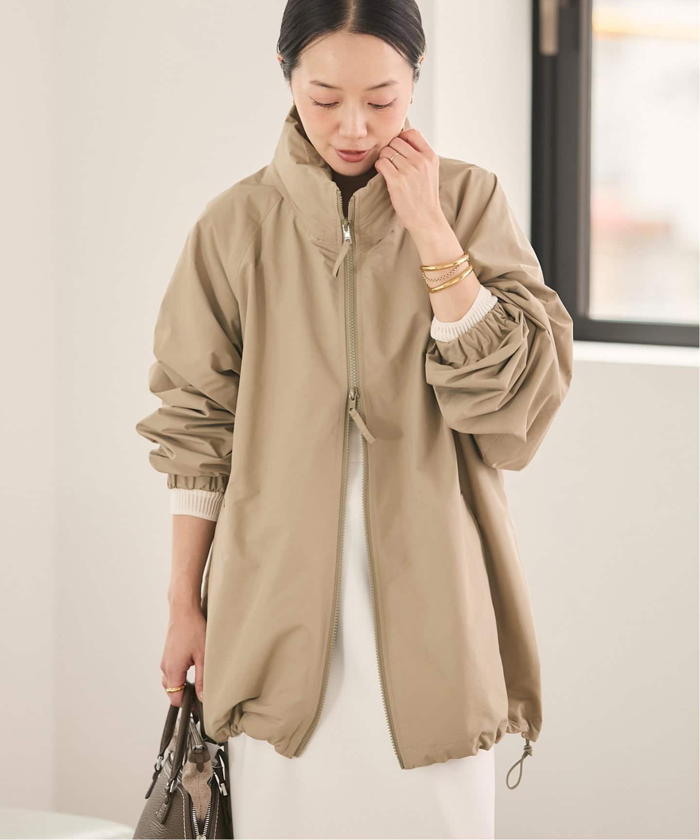 plage TRADITIONAL WEATHERWEAR 別注 PCSジャケット プラージュ ジャケット・アウター ブルゾン・ジャンパー ベージュ ブラック【送料無料】のサムネイル