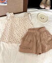 【SALE/30%OFF】aimoha KIDS 【aimoha-KIDS-】小花柄プリントセットアップ アイモハ スーツ・フォーマル セットアップスーツ グリーン ベージュ