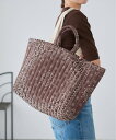 IENA 《予約》MALUS/マリュス BANDANA QUILTING BIG BAG トートバッグ イエナ バッグ トートバッグ ブラウン ブラック【送料無料】