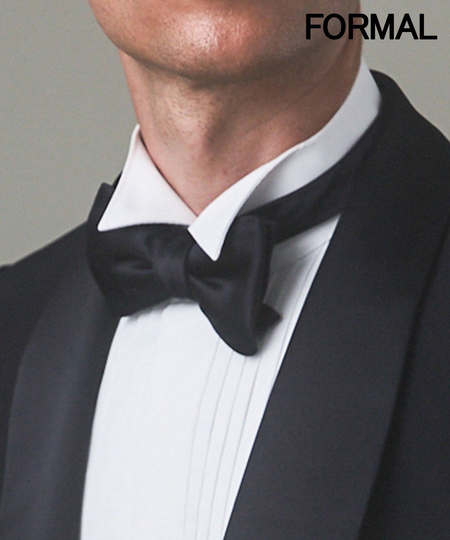 GOTAIRIKU 【WEAR BLACK】フォーマル用_ボウタイ ゴタイリク スーツ・フォーマル ネクタイ・蝶ネクタイ ブラック【送料無料】