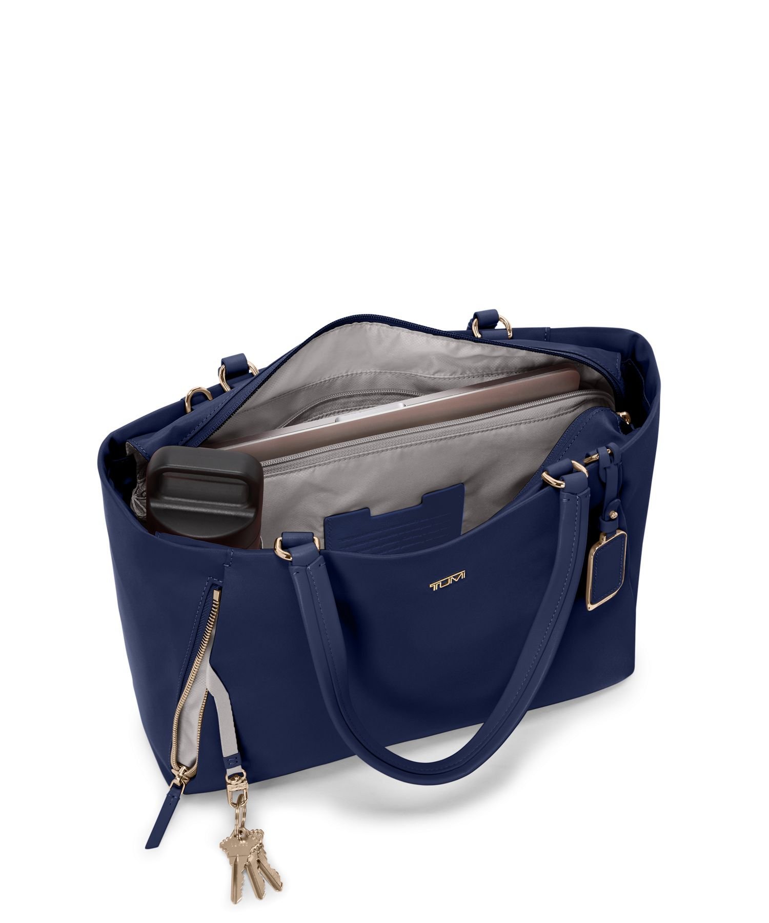 TUMI 【公式店】5年保証 VOYAGEUR 「ヴァレッタ」ミディアム・トート A4対応 トゥミ バッグ トートバッグ ゴールド【送料無料】