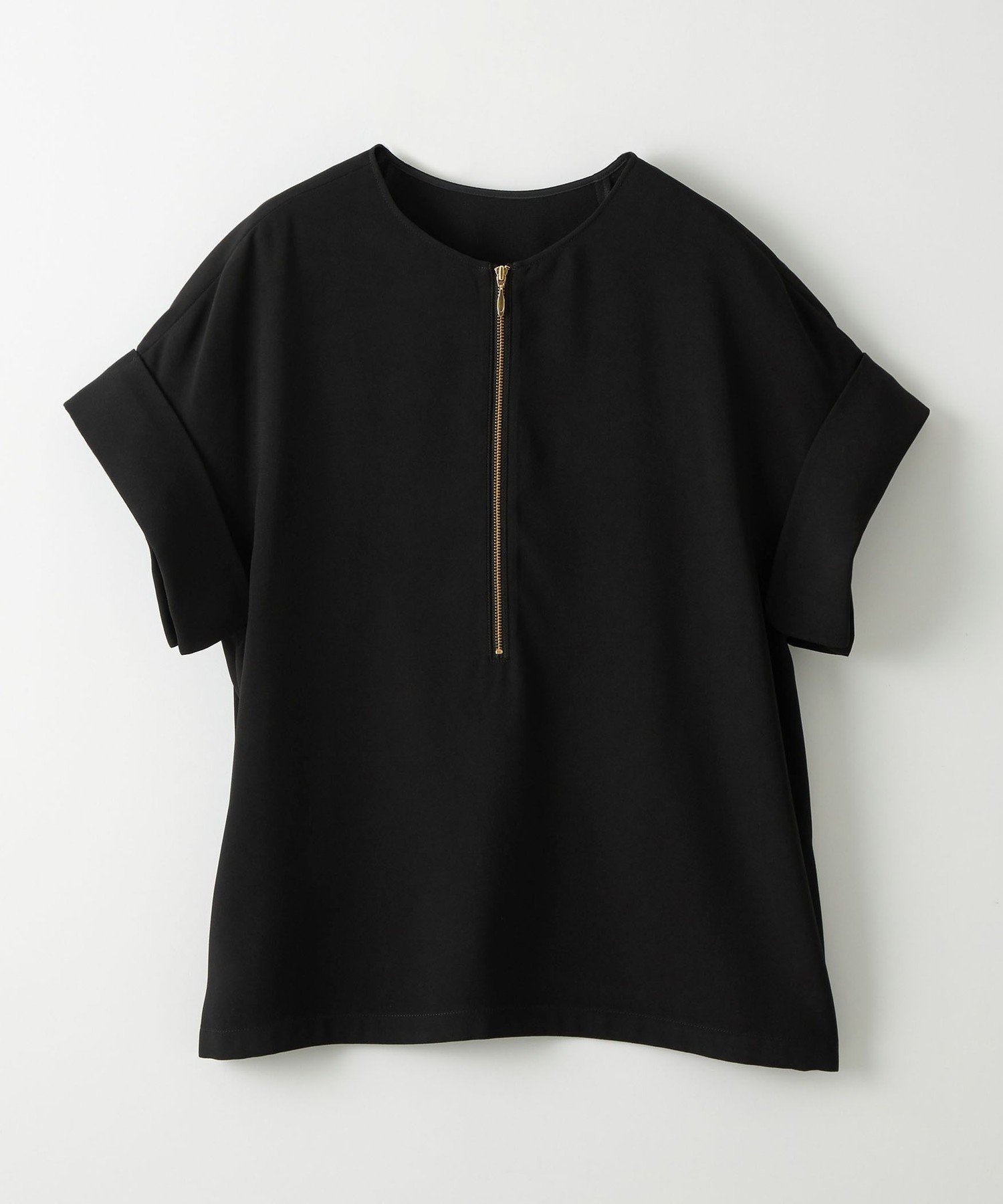 【SALE／30%OFF】EMMEL REFINES ＜EMMEL REFINES＞EM 2WAY ジップ ブラウス ユナイテッドアローズ アウトレット トップス シャツ・ブラウス ホワイト ブラック ブルー【送料無料】