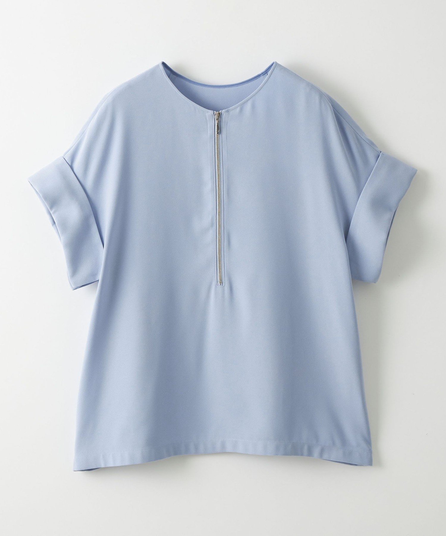 【SALE／30%OFF】EMMEL REFINES ＜EMMEL REFINES＞EM 2WAY ジップ ブラウス ユナイテッドアローズ アウトレット トップス シャツ・ブラウス ホワイト ブラック ブルー【送料無料】