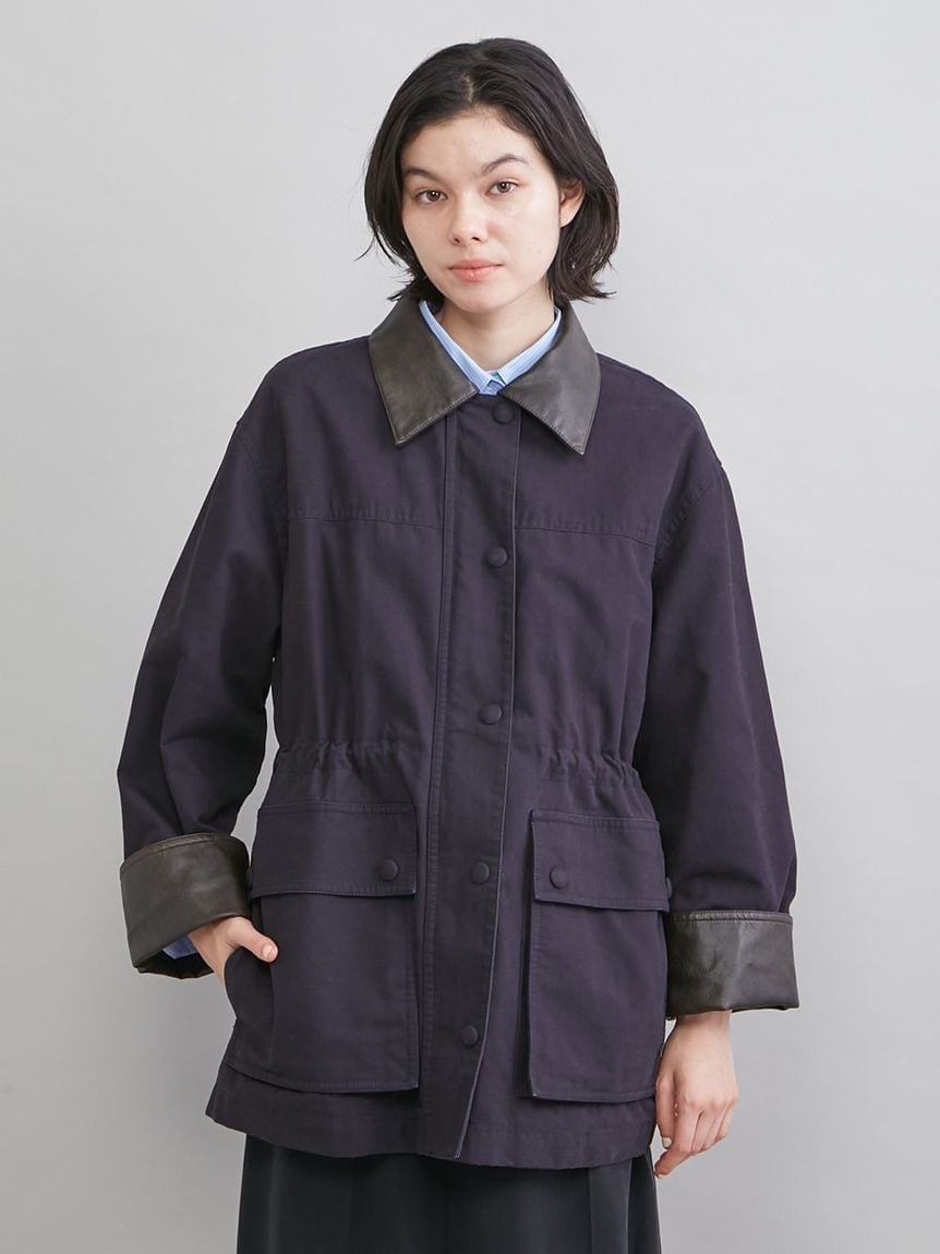 【SALE／50%OFF】Mila Owen ハーフ丈ハンティングジャケット ミラオーウェン ジャケット・アウター その他のジャケット・アウター ベージュ【送料無料】 stylife-15528737 Rakuten Fashion サンプル画像3
