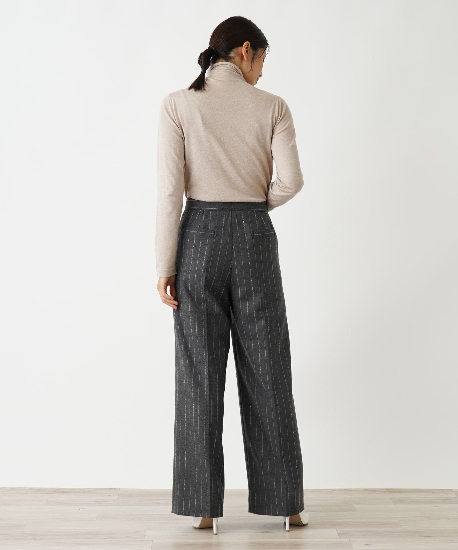 Leilian PLUS HOUSE パンツ レリアン プラスハウス パンツ その他のパンツ グレー