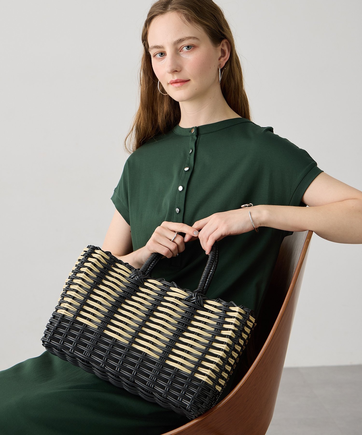 【SALE／20%OFF】LE SOUK HOLIDAY 【CASSELINI】パターンマルシェバッグ ルスーク...