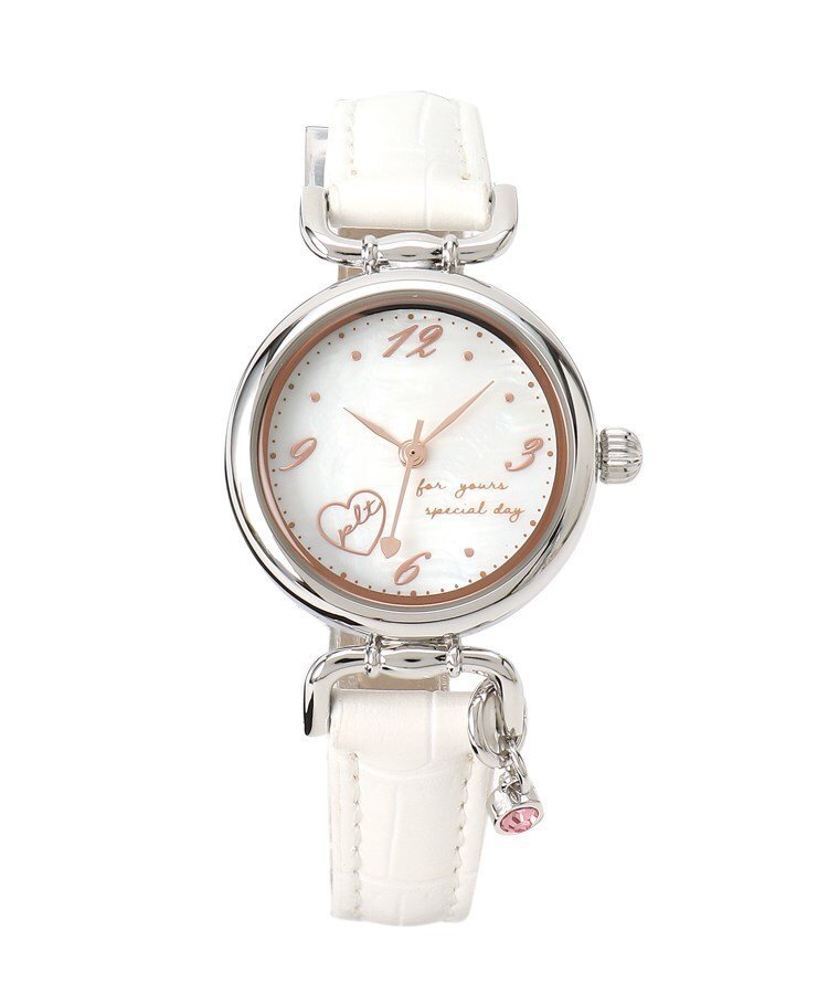 【SALE／60%OFF】PINK-latte クロコアンティーク風腕時計 ピンク ラテ アクセサリー・腕時計 その他のアクセサリー・腕時計 ホワイト ブラック パープル