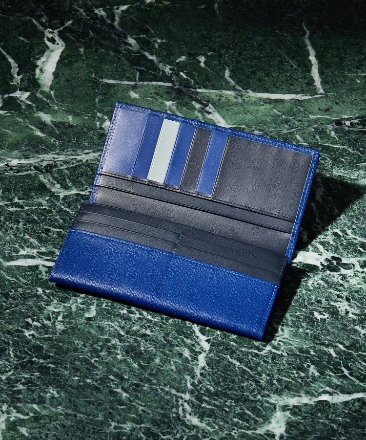 【SALE／30%OFF】TAKEO KIKUCHI 配色型押しレザー 長財布 タケオキクチ 財布・ポー...