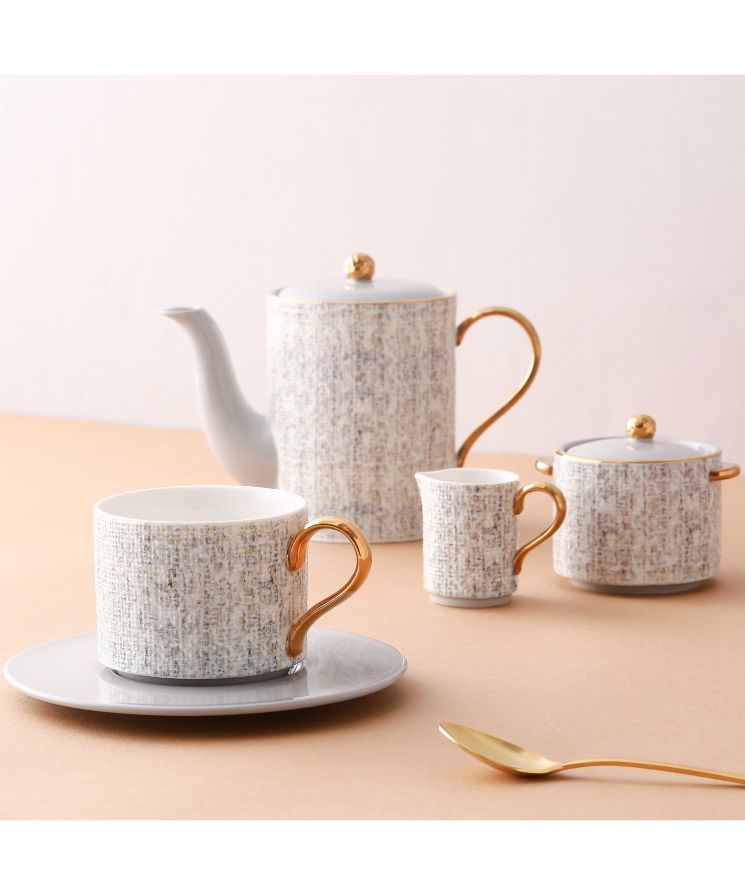 ツイード ティーポット