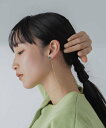 【SALE/65%OFF】NANO universe ストーンチェーンピアス ナノユニバース アクセサリー・腕時計 ピアス【送料無料】