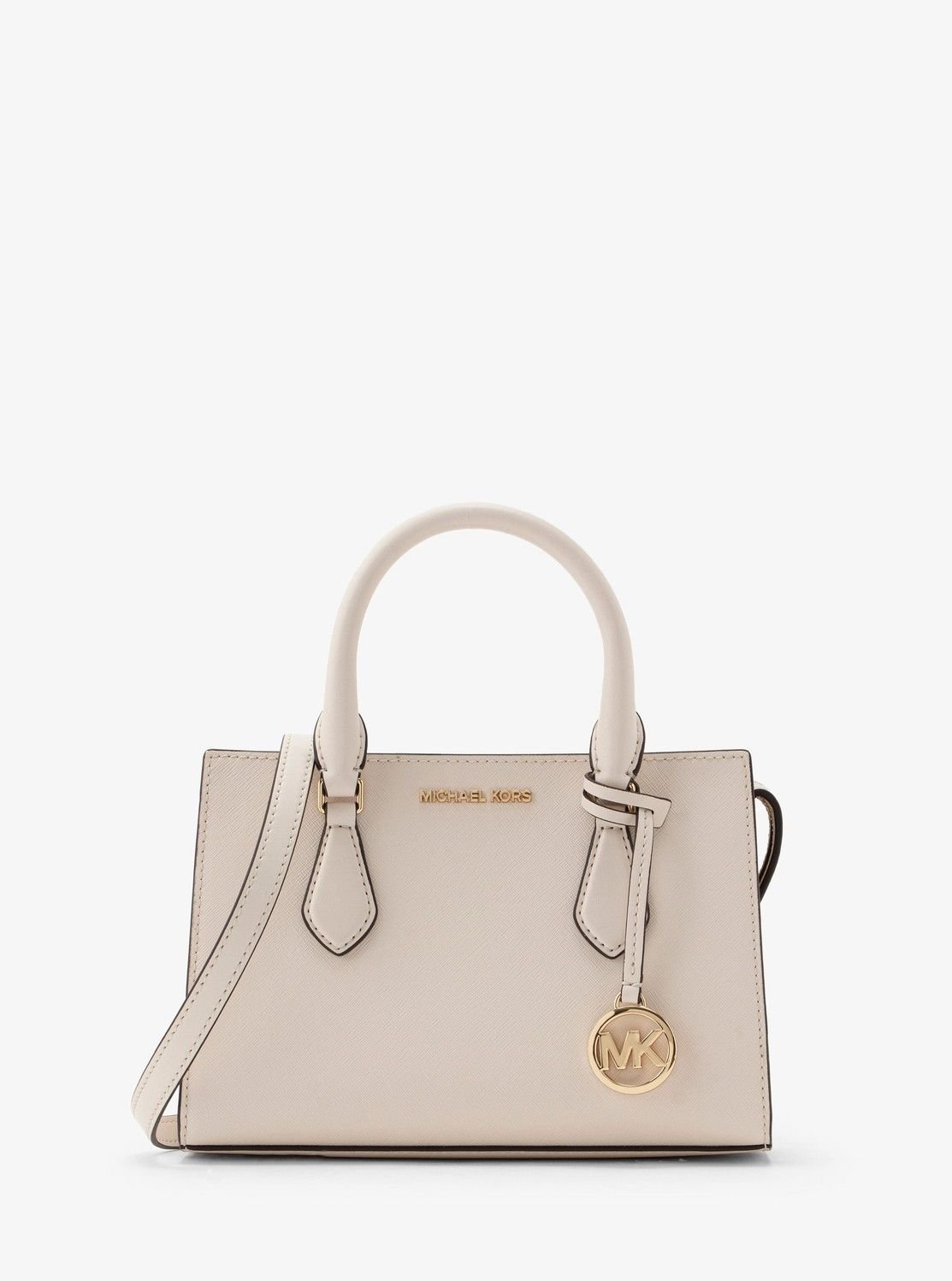 マイケルコース ハンドバッグ 【SALE／66%OFF】MICHAEL KORS SHEILA センタージップ サッチェル スモール マイケルコース マイケル・コース バッグ ハンドバッグ ベージュ【送料無料】